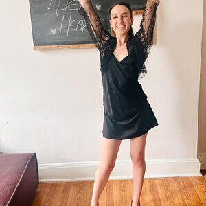 Blank London black beaded topper